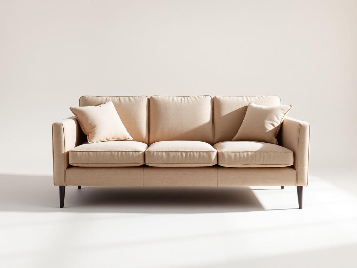 Modern linen sofa